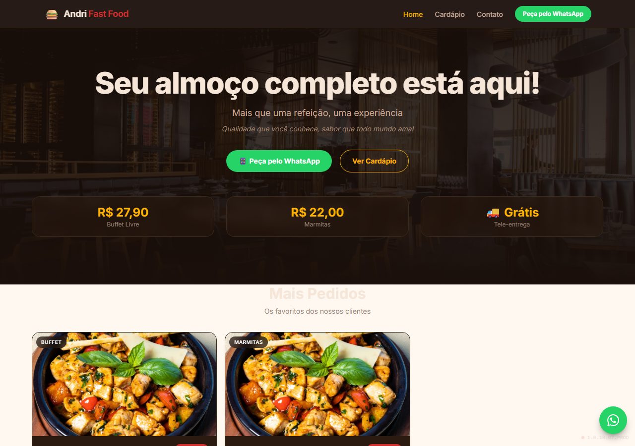Preview de Andri Fast Food