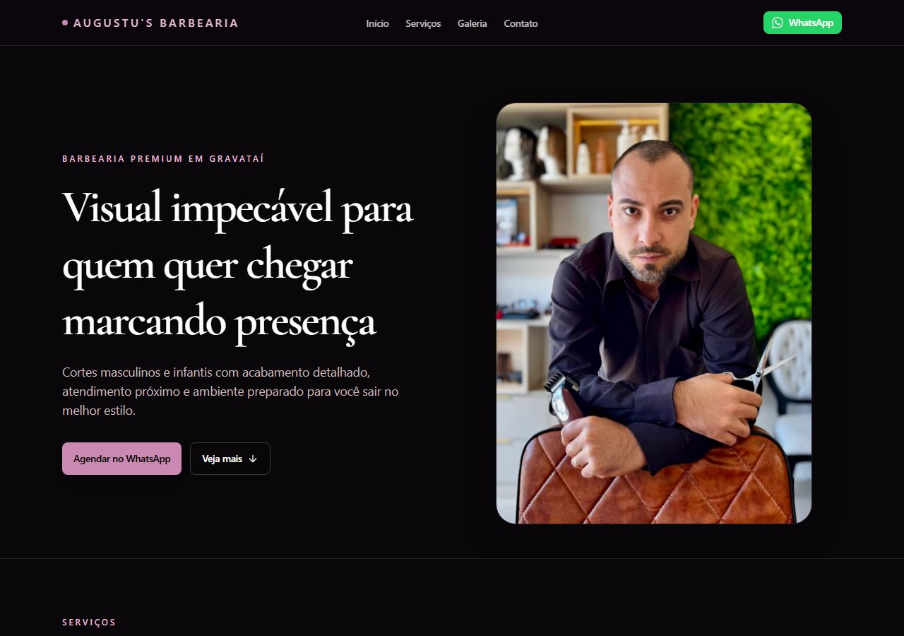 Preview de Augustu's Barbearia
