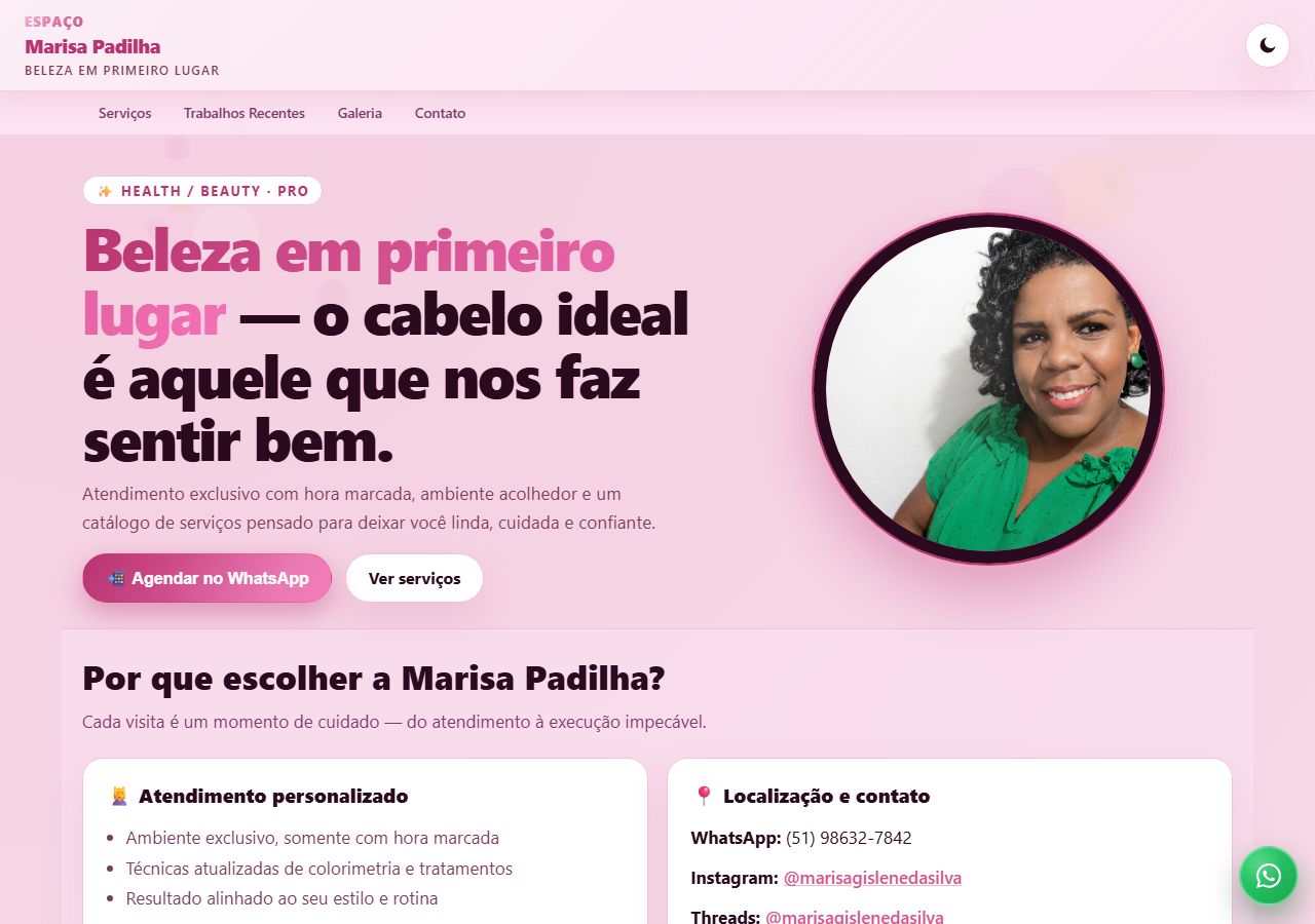 Preview de Espaço Marisa Padilha